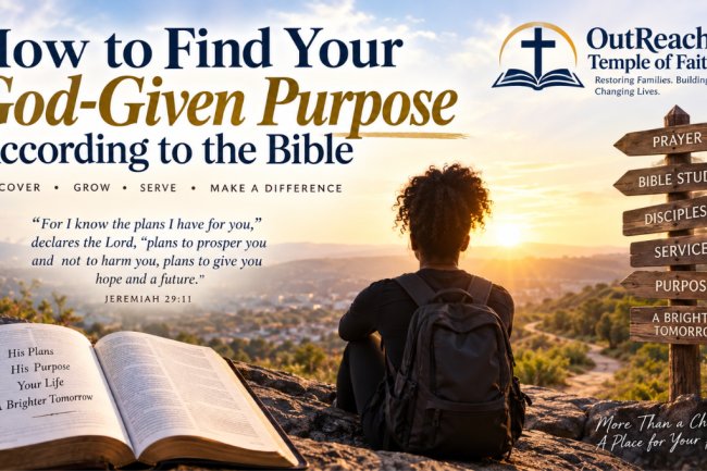 How to Find Your God-Given Purpose According to the Bible